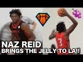 BIG JELLY Naz Reid Shows His Complete DOMINANCE Out In Los Angeles!! | UAA Session 3 Highlights