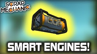 Smart Engine Tutorial and Simple Plane Controls Setup! (Scrap Mechanic #367)