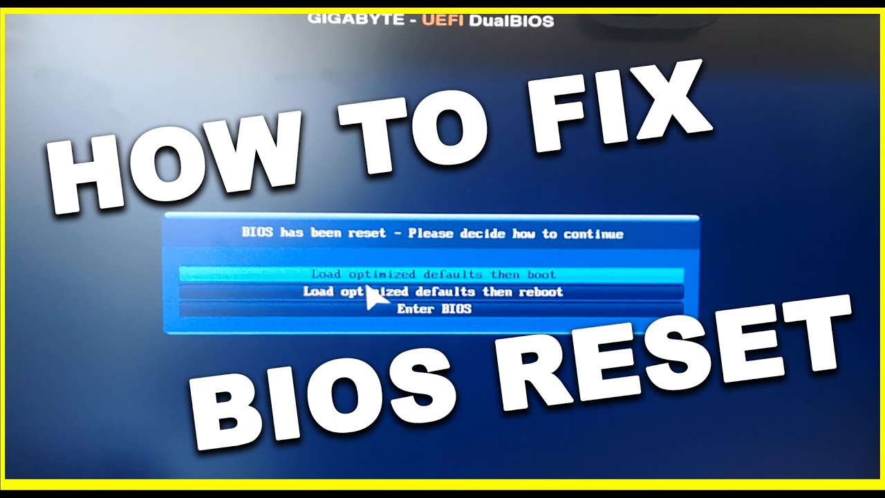 Bios has been reset please re config. BIOS has been reset please decide. BIOS has been reset please decide how to continue что нажимать.