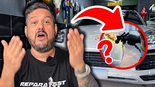 ERREI O ACERTO DE COR DO PARA-CHOQUE DE UMA PORSCHE CAYENNE?!?