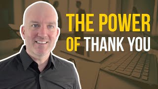 The power of gratitude at work - Easiest way to build a good culture