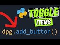 DearPyGui Tutorial 10: Show & Hide Windows and Buttons Dynamically