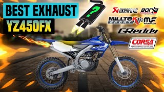 Yamaha YZ450FX Exhaust Sound🔥FMF,GYTR,RP Race,Yoshimura,Upgrade