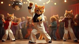 😻 Cool Cats in the 70s 🕺🕶️ - Funny Cats Doing Human Things 😻