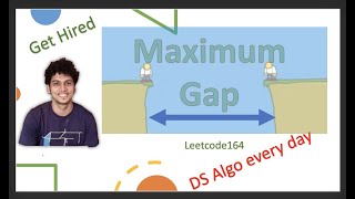 Maximum Gap | Leetcode 164 | Live coding session | Leetcode Hard
