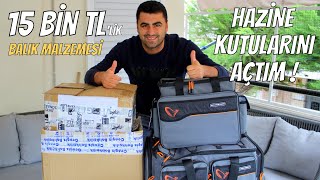 Efsane Kutu Açılışı !! / Yeni Balıkçılık Malzemelerini Tanıttım ( Unboxing )