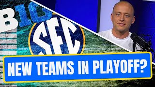 Josh Pate On New SEC & Big Ten Teams Missing Playoff (Late Kick Cut)
