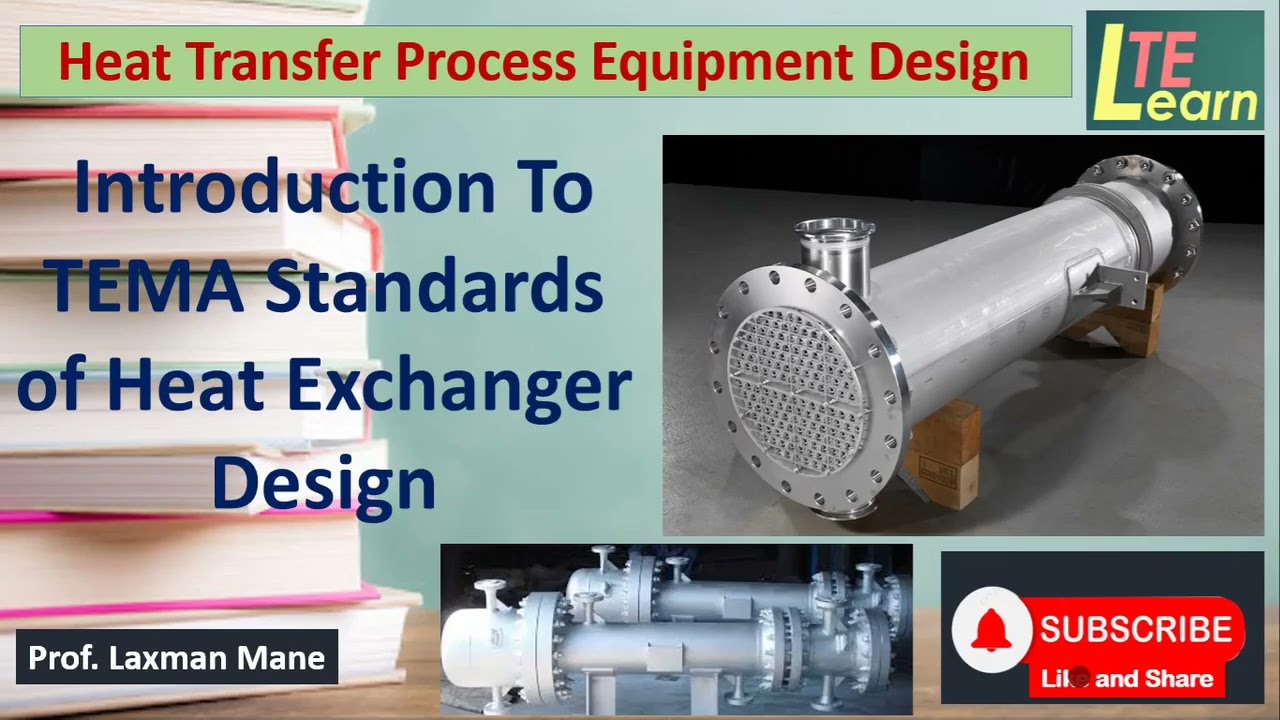 TEMA Standards Of Heat Exchanger Design - YouTube