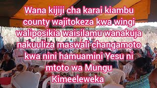 Wanawake wakanisa watushika mashati mpaka tuwajibu maswali yao leo ni leo kimetupata