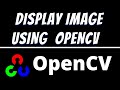 Open and display image using opencv python tutorial