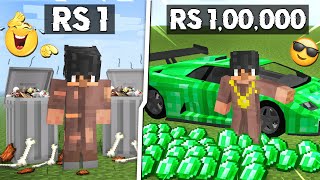 I EVOLVED FROM POOR TO RICHEST VILLAGER in Minecraft!