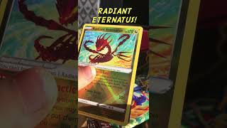 Pulling #zamazenta and #eternatus (CZ ETB packs 6-10)