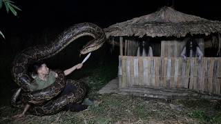 SURVIVAL HORROR ‼️ DETECTING AN EVIL SPIRIT TRANSFORMED INTO A GIANT PYTHON INSIDE A HAUNTED HOUSE