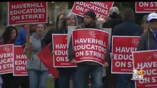 Teacher strike in Haverhill enters day 2, schools remain closed