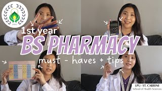 BS PHARMACY FRESHMEN STUDENTS MUST - HAVES !!!