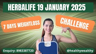 🔥Herbalife ✅ 7-Day Challenge ( Starts 19 January) Join fast