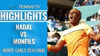 Nadal vs Monfils Monte-Carlo 2016 Final: Extended Highlights