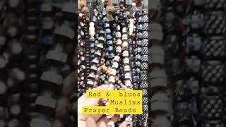 Red \u0026  blues Muslims Prayer Beads || #shorts