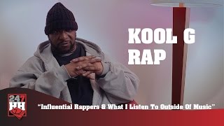 Kool G Rap - Influential Rappers & What I Listen To Outside Of Music (247HH Exclusive)