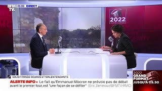L'intégrale de l'Interview "2022 Grand Format" d'Eric Zemmour face à Apolline de Malherbe