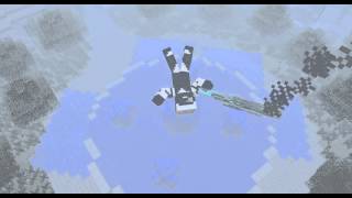 Minecraft Animation 動畫-- PVP IceEye vs AiiRider 冰眼 VS 全能騎士 (Test測試)