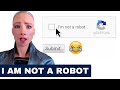 SOPHIA SHOCKED After Seeing ROBOT CAPTCHA - SUPER FUNNY REACTION