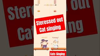 steressed out Cover Cats Singing #musiccat #catsinging #shorts #shortvideo