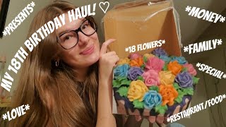 My 18th Birthday Haul! ♡ *Good Food And Family* #foryou #birthday #haul #cute #family #growth #018