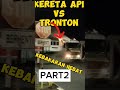 Kecelakaan KERETA API vs mobil TRONTON Part#2 #shortsvideo #vidioviral #shorts