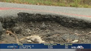 Potholes causing problems for Roanoke County neighborhood