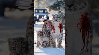 Life on the Brink Humans Save a Snow Leopard Family