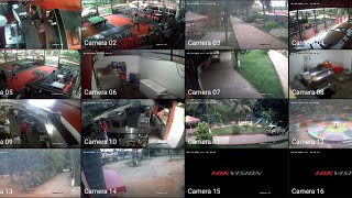 🎥Hikvision 16 channel 5MP DVR Instalation 📺🎥🔌🔋