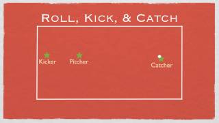 Physed Games - Roll, Kick & Catch