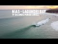 Heavy Nias with 19 Sec Period Swell - RAWFILES 17/OCT/2024 - 4K