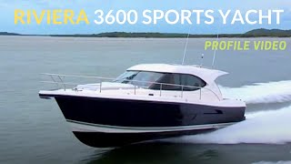 Riviera 3600 Sport Yacht - Profile Video