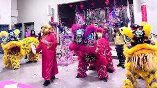 Chinese Lion Dances | Chinese New Year | Lion dance Chinese new year | Lion Dance | Triple Sisters