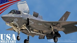 F-35B戦闘機の短距離離陸\u0026垂直着陸 (STOVL) - F-35B Fighter Jet Short Take-off \u0026 Vertical Landing (STOVL)