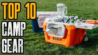 TOP 10 AMAZING CAMPING GEAR & GADGETS YOU MUST HAVE