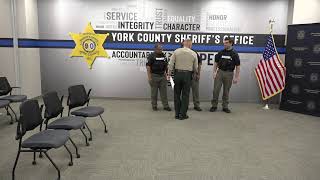 LIVE: Swearing in New YCSO Detention Officers