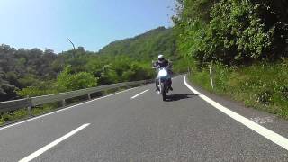 CB400SF　岡山県美星町 県道35〜 県道80号 総社市新本まで