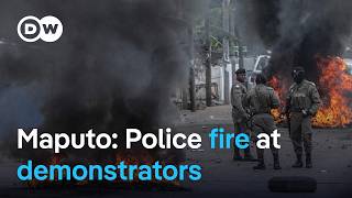 Police fire tear gas at post-election protesters in Mozambique, shoot at journalists | DW News