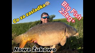 Vlog 4 Co za zasiadka!!! Karp 20+ Łowisko Karpiowe Nowe Żukowo, Ekstremalne Hole Wielkich Karpi!!