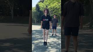 体力測定A判定女子がジャンプしてみたら… #youtubeshorts #shorts #challenge #sports