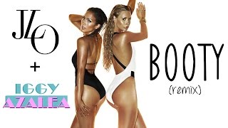 Jennifer Lopez feat. Iggy Azalea - Booty (Official Remix) Lyrics On Screen HQ