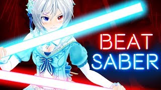 【BeatSaber】楽しくてはしゃぎ過ぎちゃったw【音量注意】