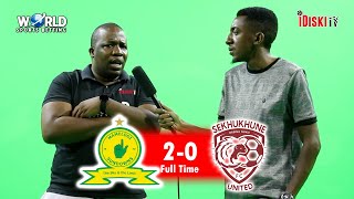 Mamelodi Sundowns 2-0 Sekhukhune | Two Red Cards Were Correct But Strange | Nkululeko Nkewu