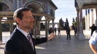 Deputy Knesset Speaker Moshe Feiglin on the Temple Mount, 07.04.14