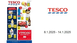 Leták TESCO - 8.1.2025 - 14.1.2025