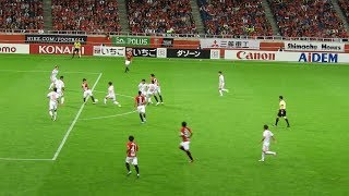 2019年10月6日 浦和レッズvs清水エスパルス  杉本のポストプレー、長澤のシュート