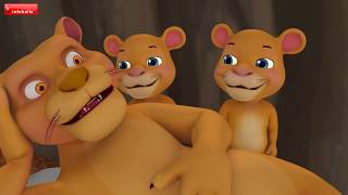 The Lion and the Fox Cub Hindi Kahaniya | Hindi Stories for Children | Infobells